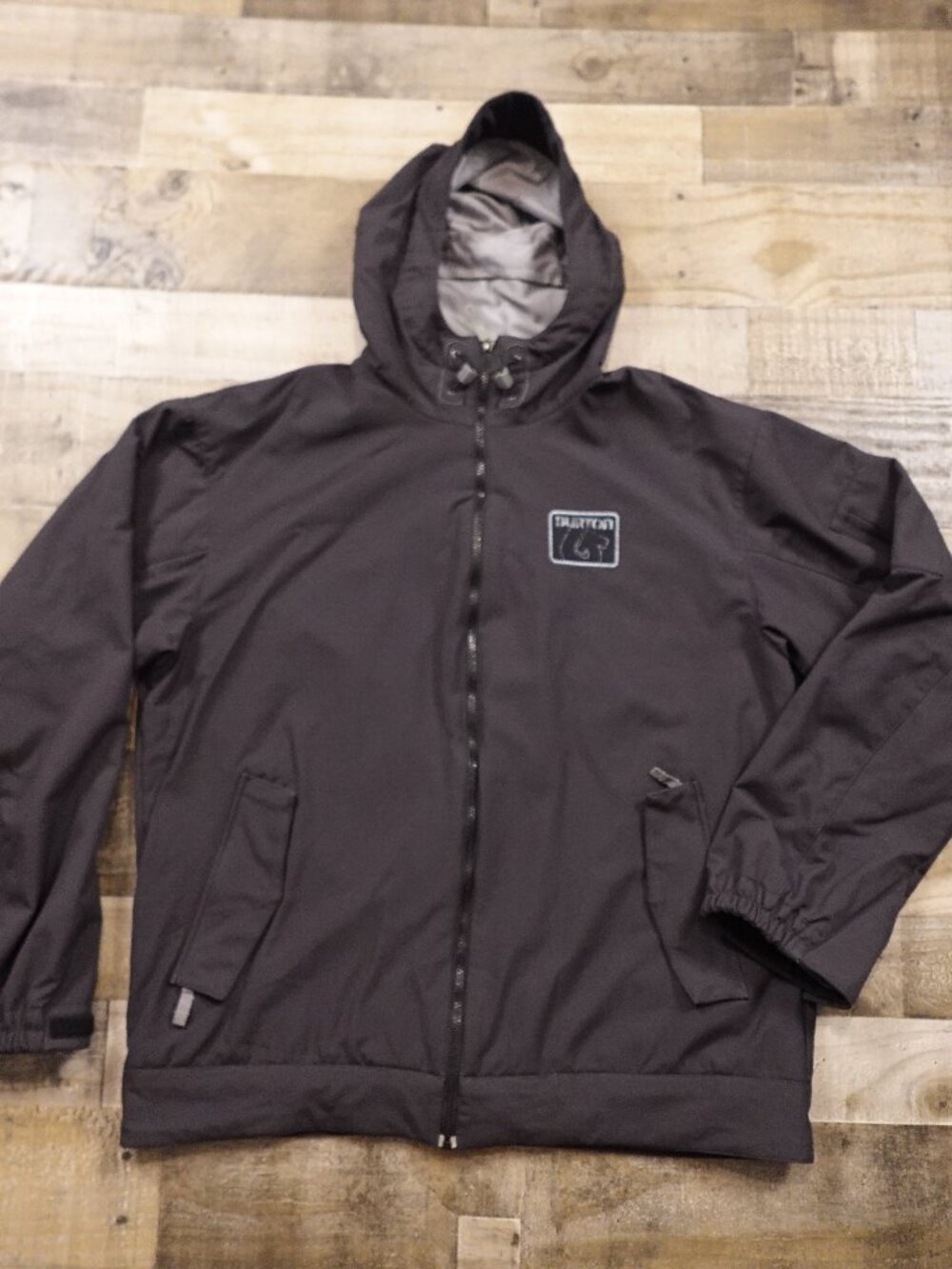 Burton Hooded Shell‎ Jacket Men’s XL Black Snowboard Ski Outdoor
